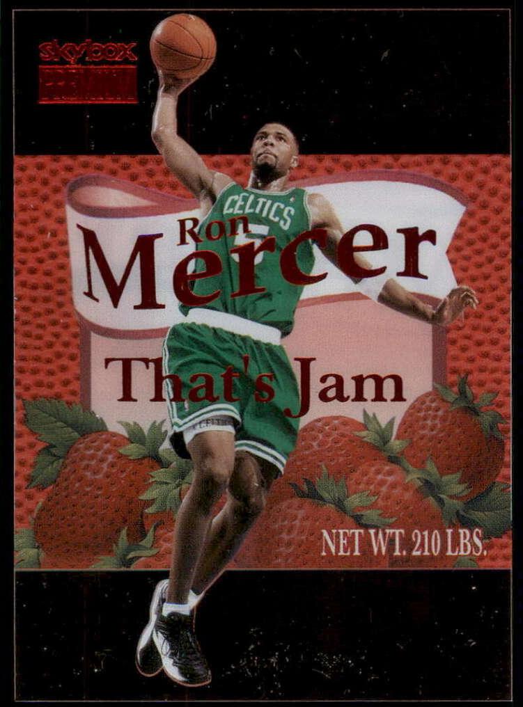 1998 Skybox Premium Basketball Ron Mercer #5TJ