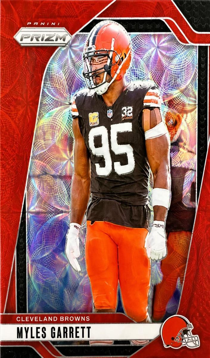 2024 Panini Prizm Football Choice Red Myles Garrett #69 PSA 9