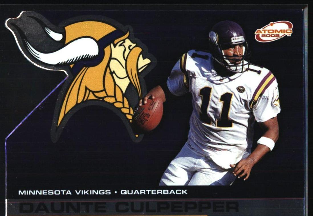 2002 Pacific Atomic Football Daunte Culpepper #54