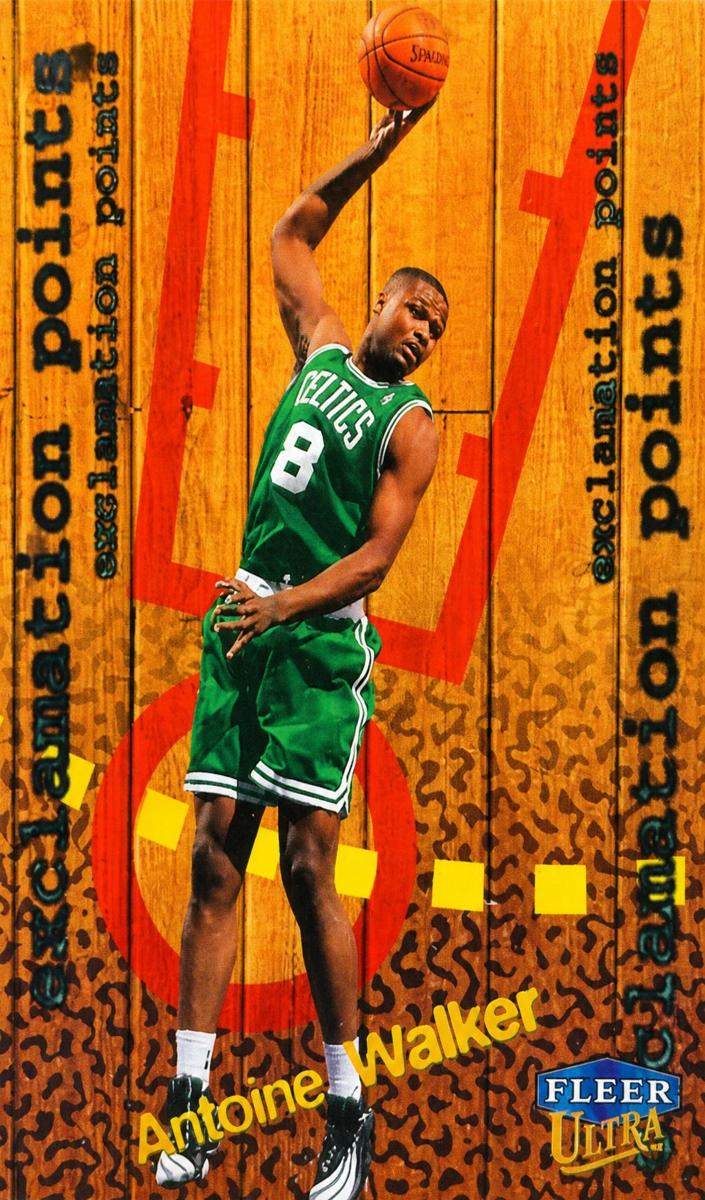 1998 Fleer Ultra Basketball Antoine Walker #14