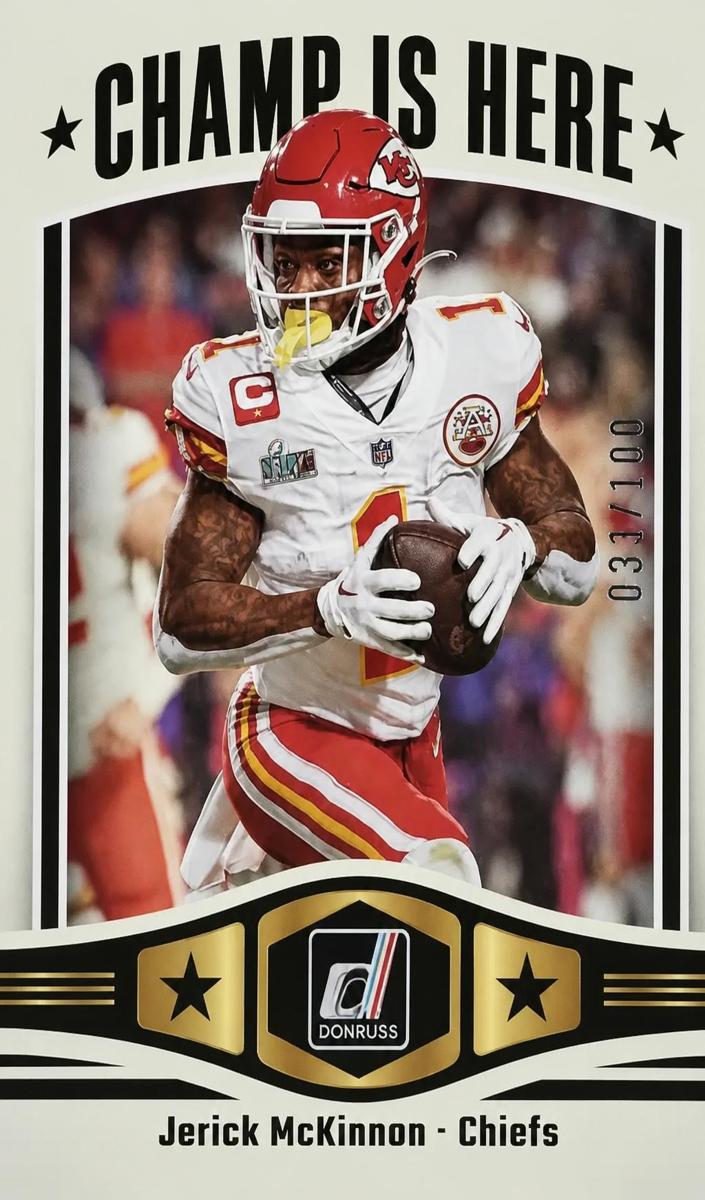 2023 Panini Donruss Football Holo Jerick McKinnon #CIH-5