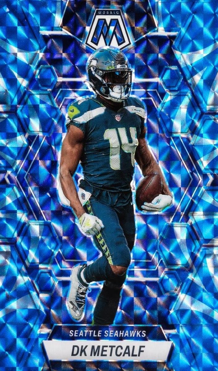 2023 Panini Mosaic Football Choice Peacock DK Metcalf #222