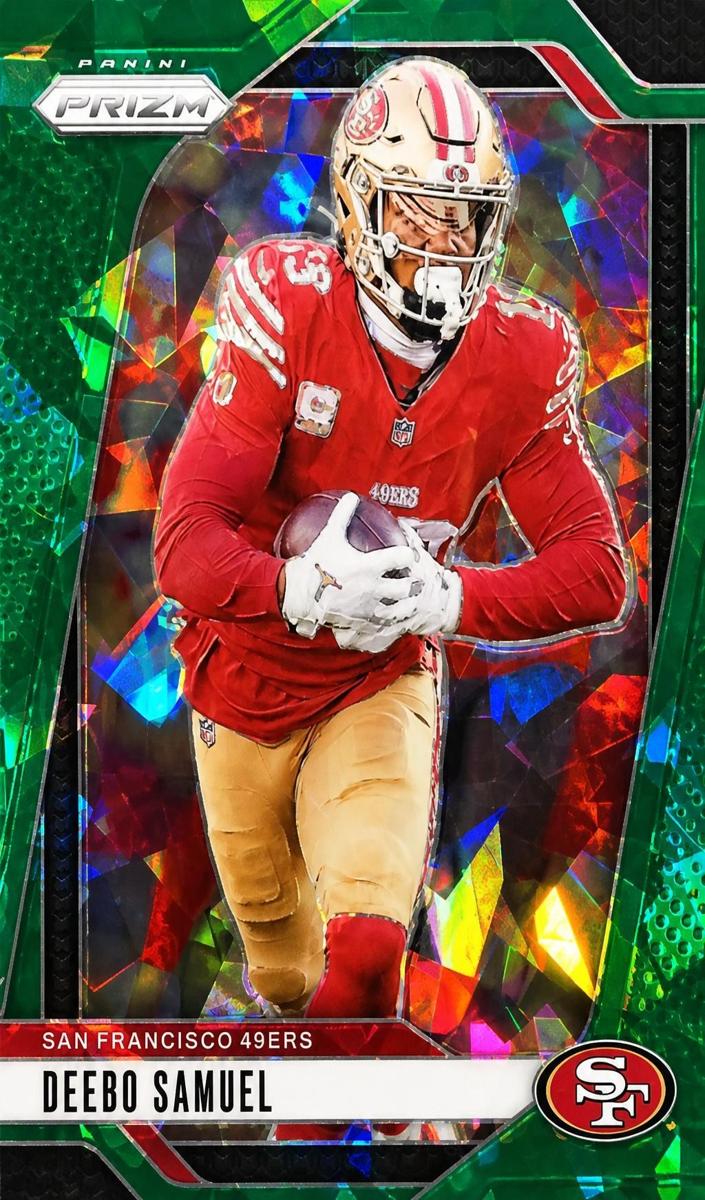 2024 Panini Prizm Football Green Ice Deebo Samuel #252