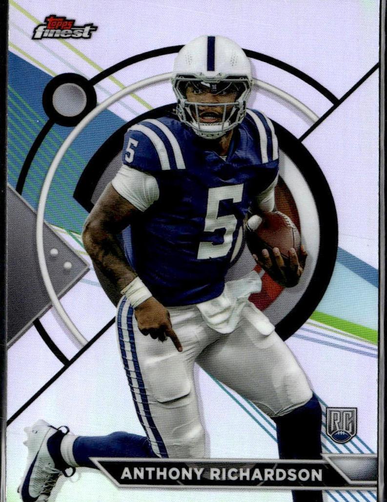 2023 Topps Composite Football Refractor Anthony Richardson #194 PSA 8.5