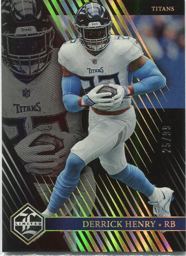2023 Panini Limited Football Gold Spotlight Derrick Henry #96