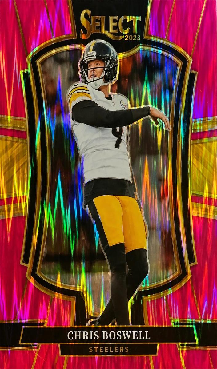 2025 Panini Select Football Pink Shock Chris Boswell #151