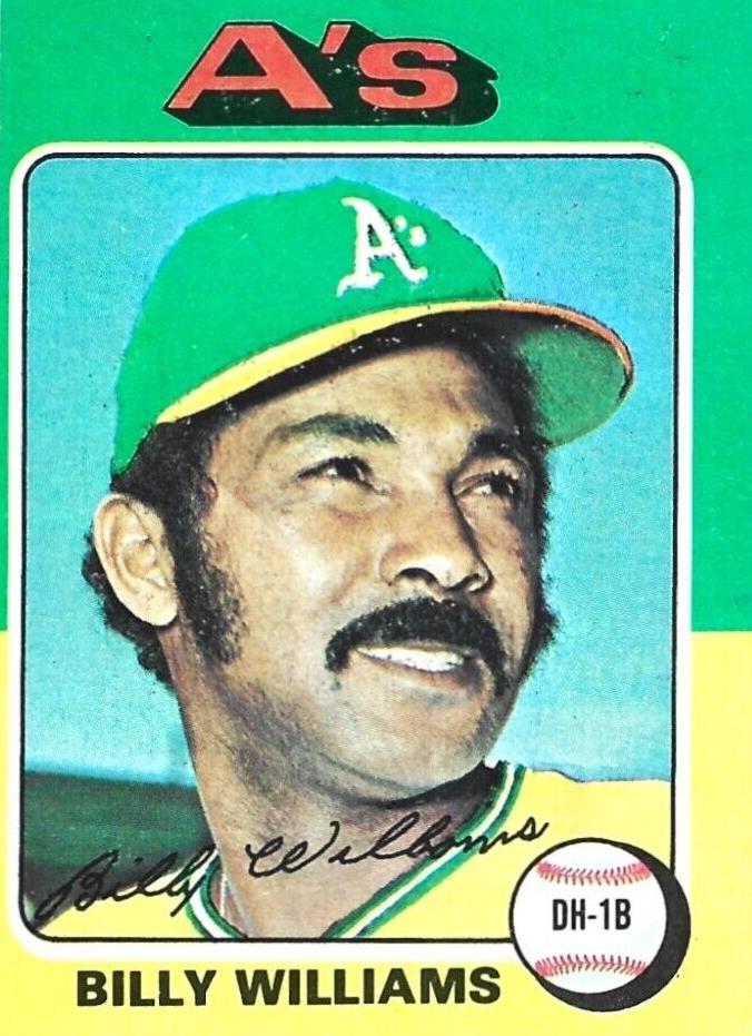 1975 Topps Mini Baseball Billy Williams #545 PSA 8