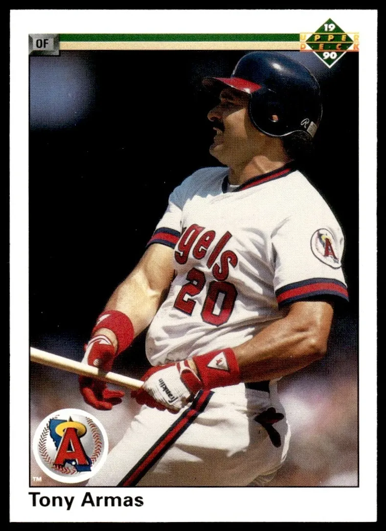 1990 Upper Deck Baseball Tony Armas #58