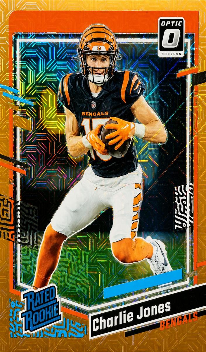 2023 Donruss Optic Football Bronze Mojo Charlie Jones #223