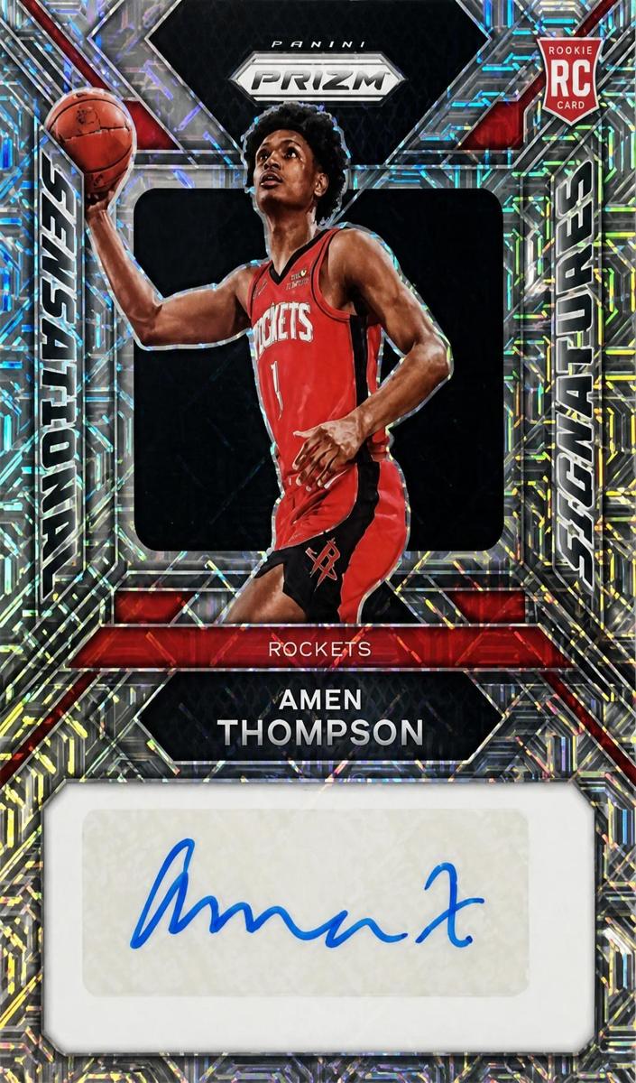 2023 Panini Prizm Basketball Mojo Amen Thompson #SS-AN PSA 10
