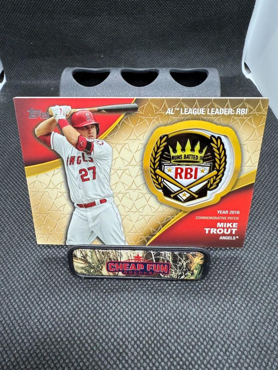 2023 Topps Baseball Mike Trout #CA-MT SGC 10