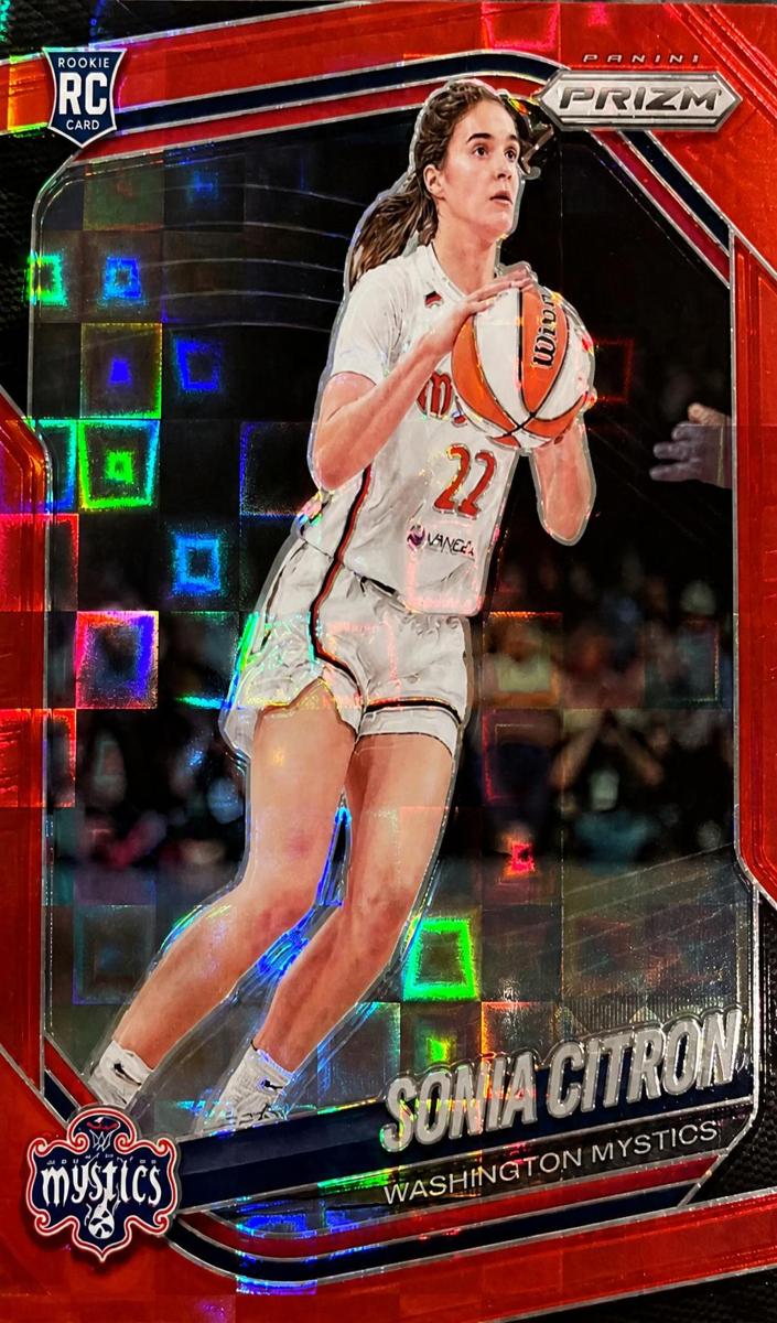 2025 Panini Prizm WNBA Basketball Red Pandora Sonia Citron #122