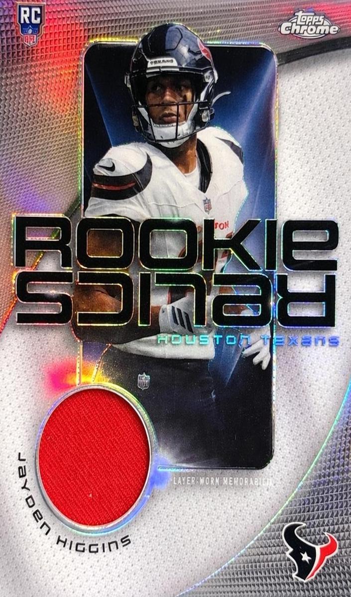 2025 Topps Chrome Football Jayden Higgins #RR-JH