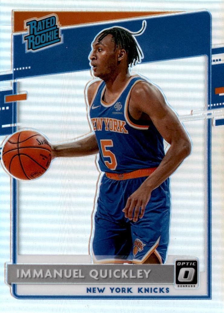 2020 Donruss Optic Basketball Holo Immanuel Quickley #175 PSA 10