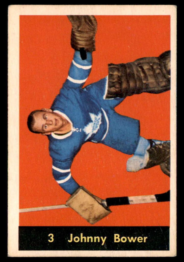 1960 Parkhurst Hockey Johnny Bower #3
