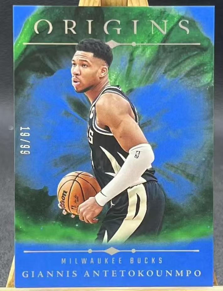 2024 Panini Origins Basketball Blue Giannis Antetokounmpo #47