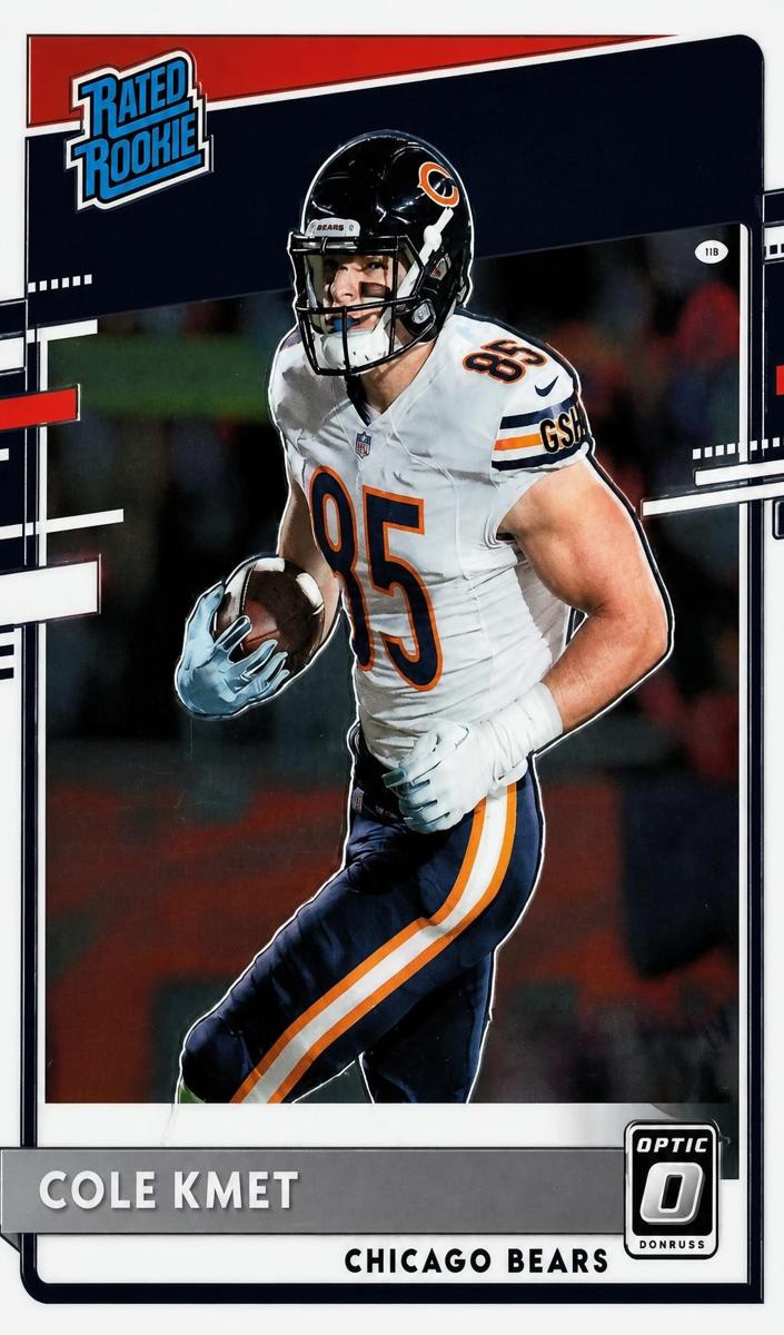 2020 Donruss Optic Football Cole Kmet #181 PSA 10