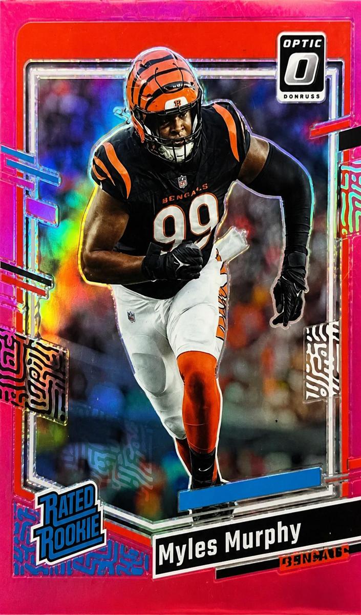 2023 Donruss Optic Football Pink Myles Murphy #222