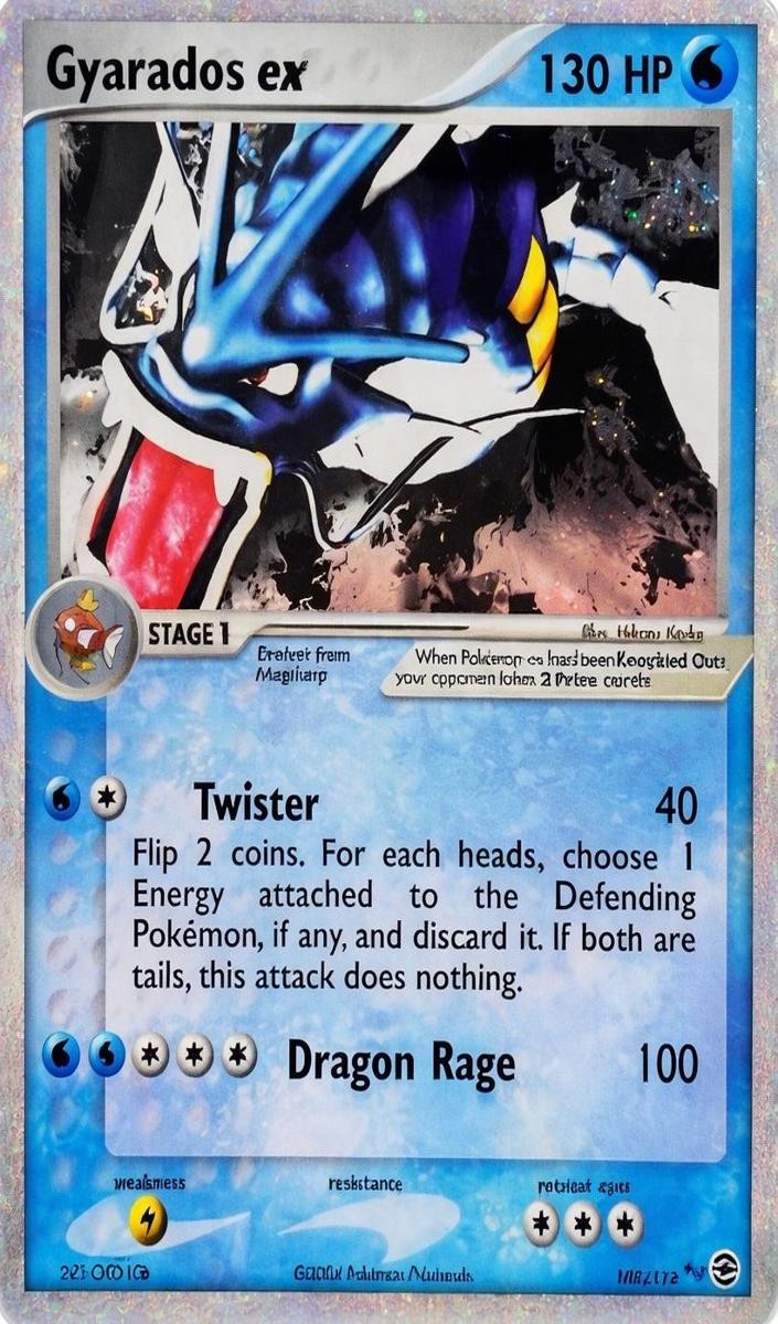 2004 Pokemon EX FireRed & LeafGreen Gyarados #109 PSA 9
