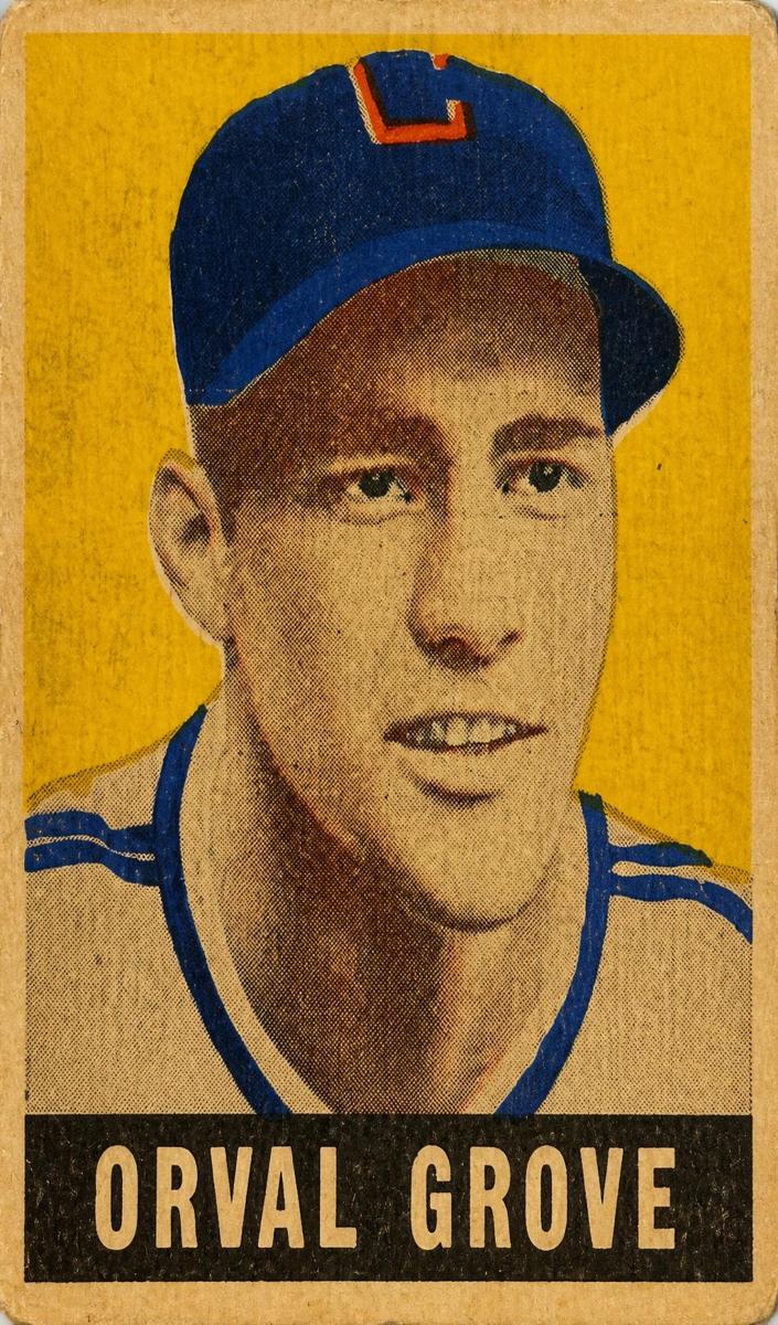 1948 Leaf Baseball Orval Grove #66 PSA 5.5