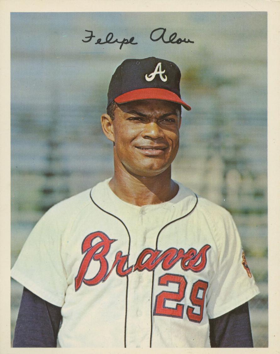 1967 Dexter Press Premiums Baseball Felipe Alou #NNO
