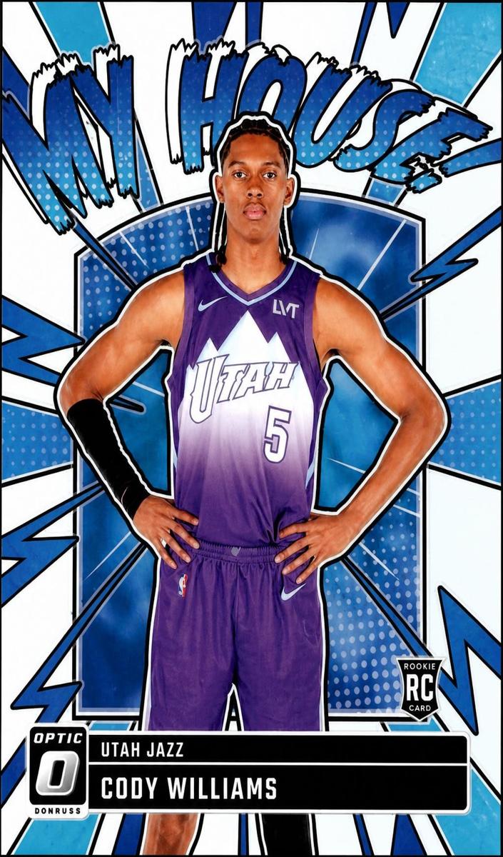 2024 Donruss Optic Basketball Holo Cody Williams #4