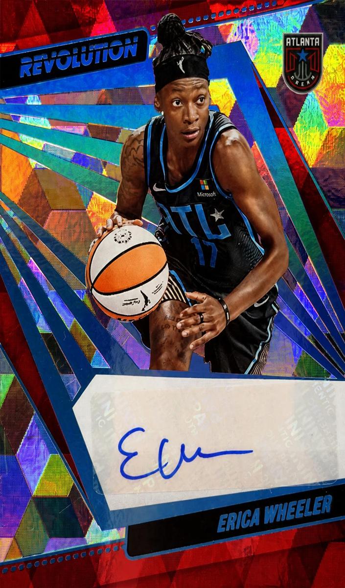 2022 Panini Revolution WNBA Basketball Cubic Erica Wheeler #AG-EWH