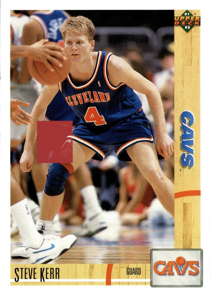 1991 Upper Deck Basketball Steve Kerr #208 PSA 9