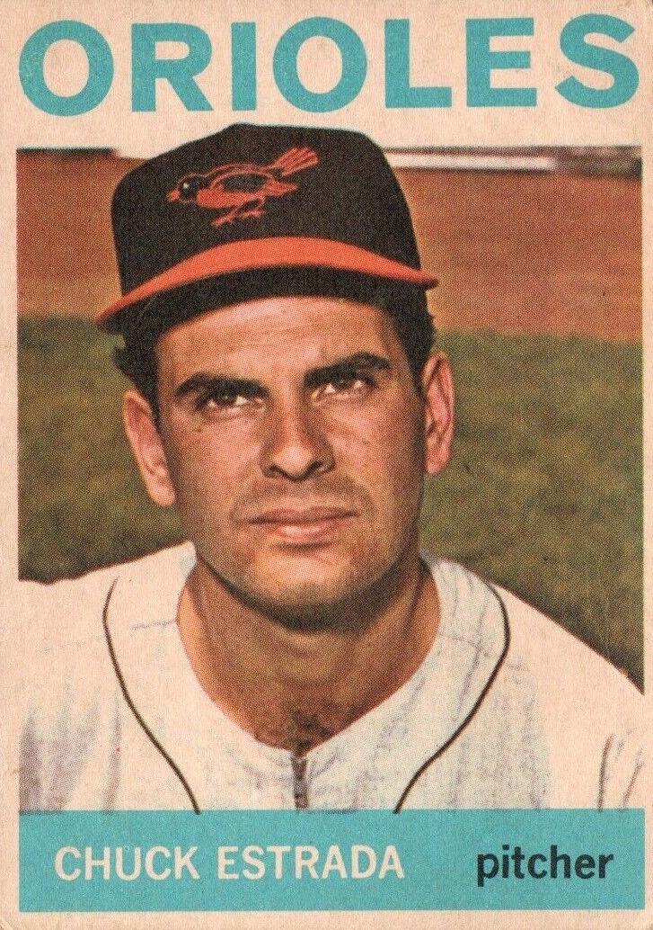 1964 Topps Baseball Chuck Estrada #263