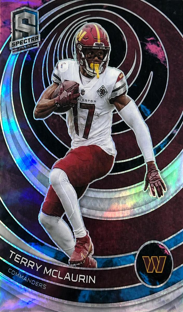 2023 Panini Spectra Football Nebula Terry McLaurin #99