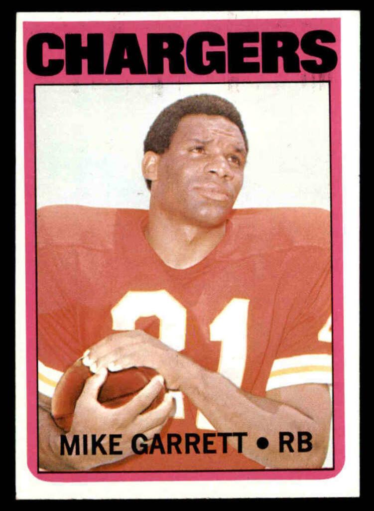 1972 Topps Football Mike Garrett #241 PSA 8