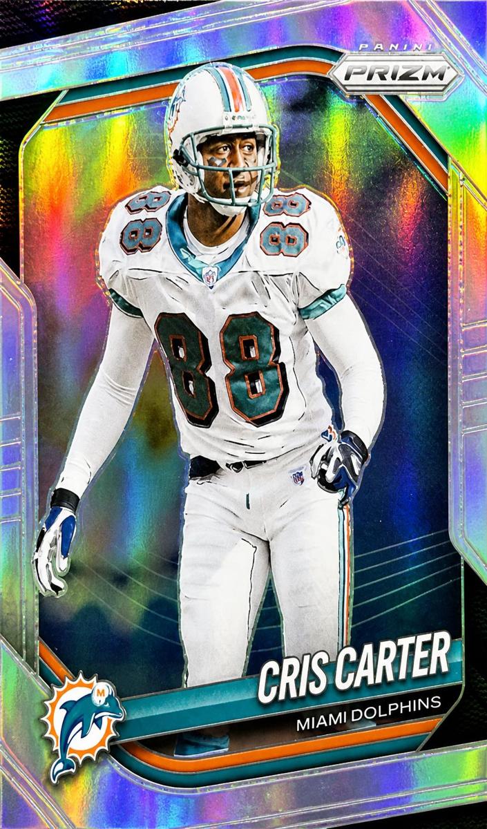 2025 Panini Prizm Football Silver Cris Carter #214