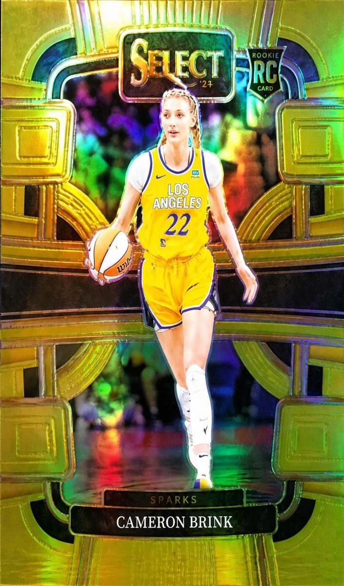 2024 Panini Select WNBA Basketball Gold Cameron Brink #56