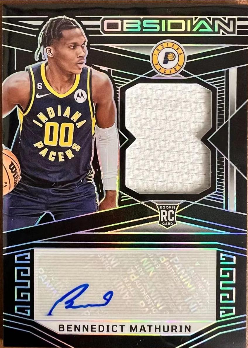 2022 Panini Obsidian Basketball Bennedict Mathurin #201