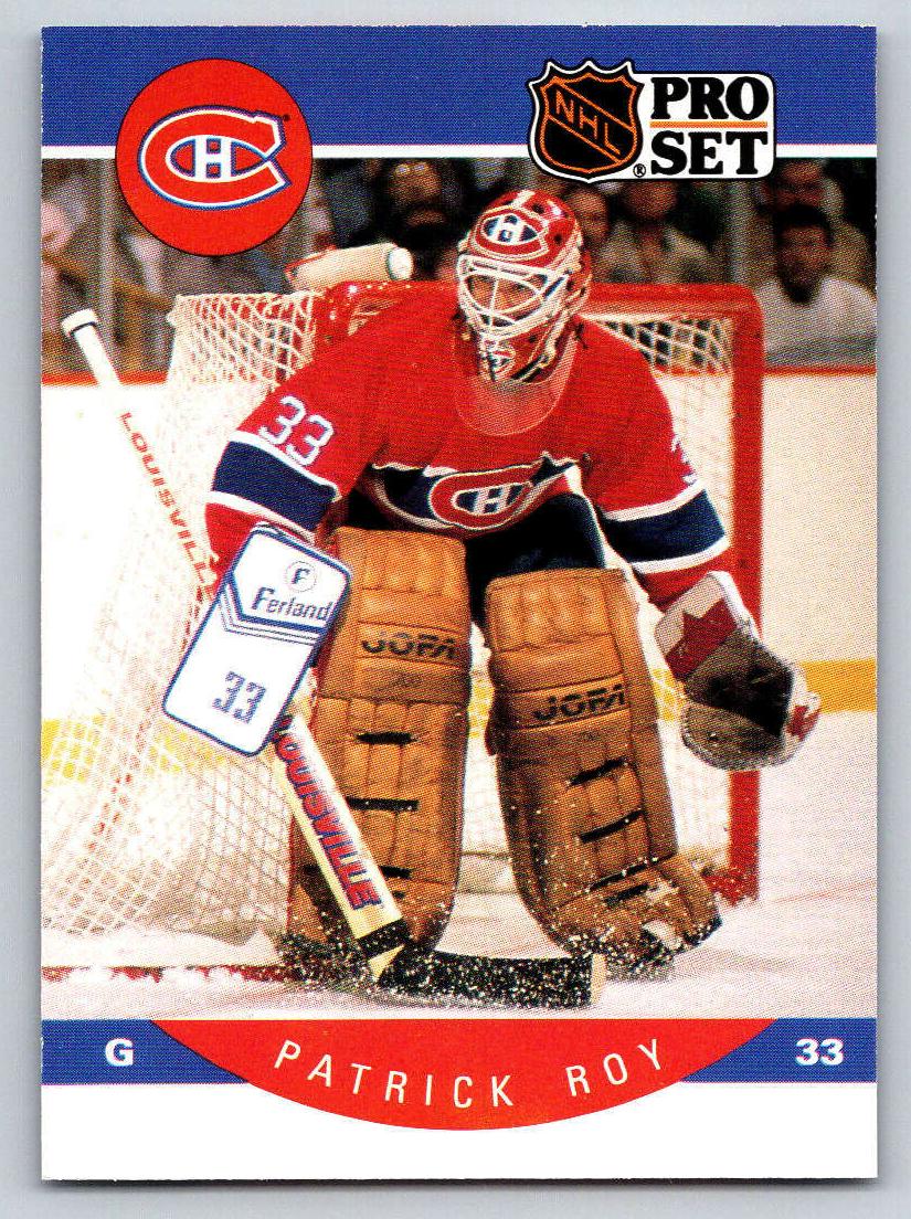 1990 Pro Set Hockey Patrick Roy #157 PSA 9
