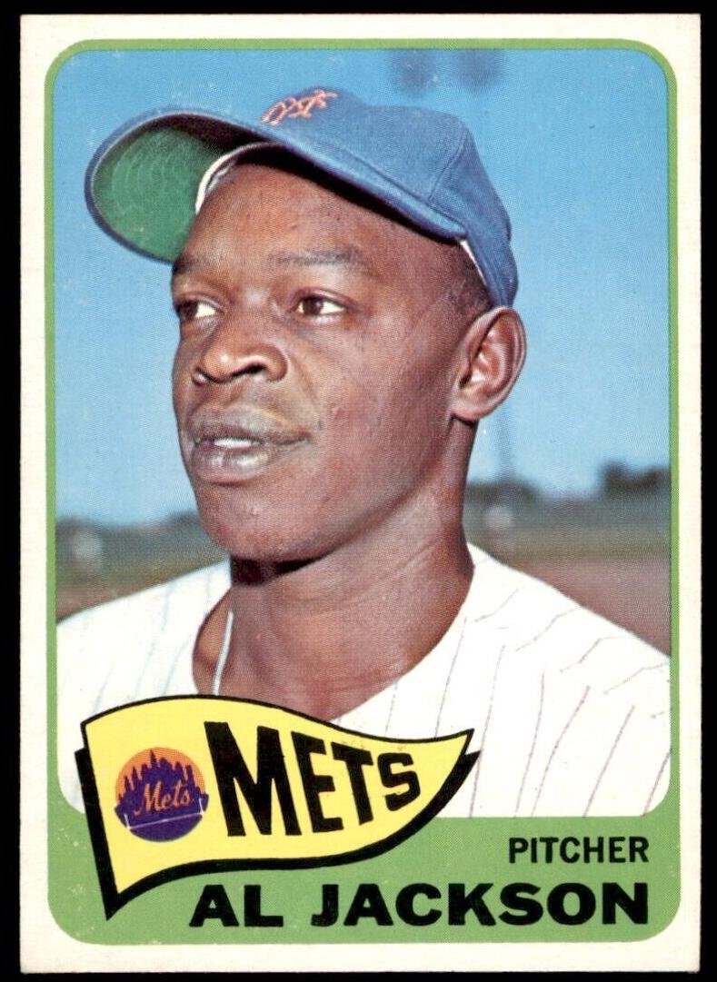 1965 Topps Baseball Al Jackson #381 PSA 8