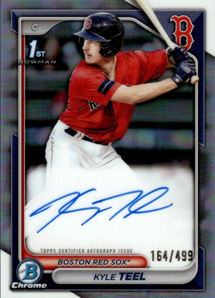 2024 Bowman Chrome Prospects Baseball Refractor Kyle Teel #CPA-KT