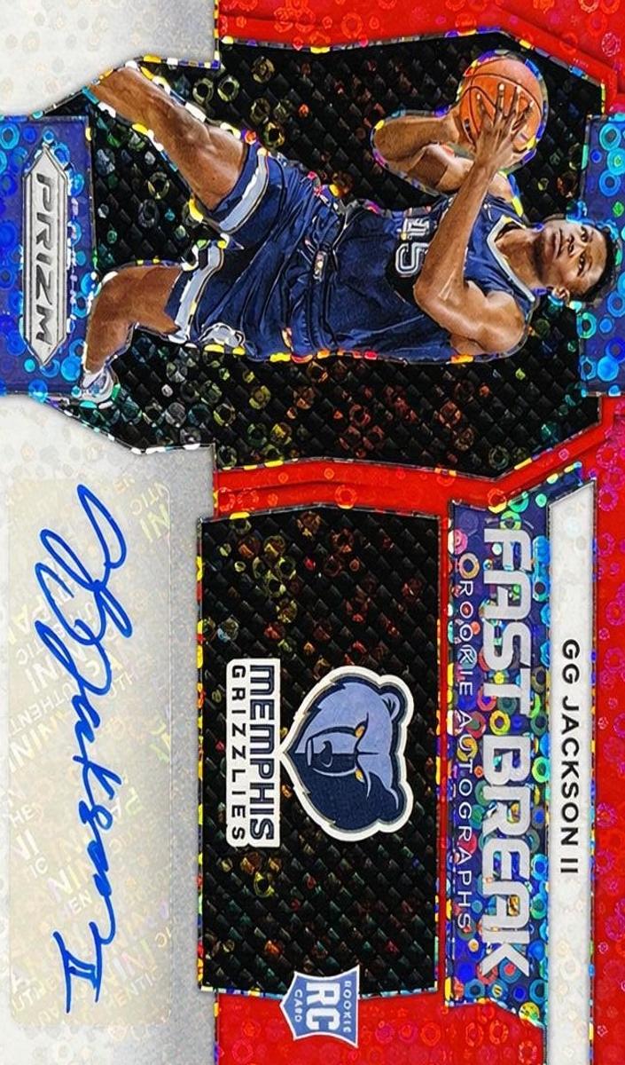 2023 Panini Prizm Basketball Red GG Jackson II #FBR-GGJ PSA 10