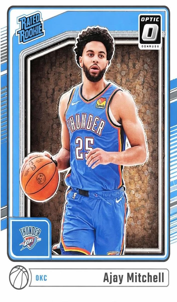 2024 Donruss Optic Basketball Ajay Mitchell #274