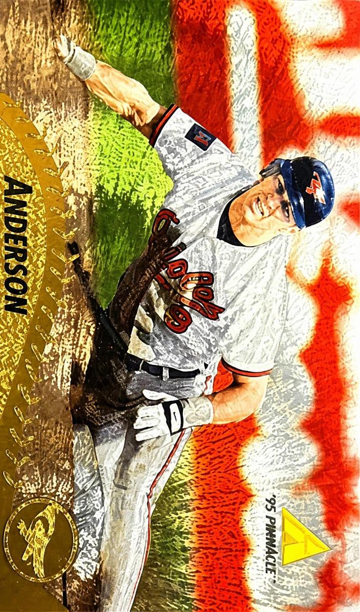 1995 Pinnacle Baseball Museum Collection Brady Anderson #188