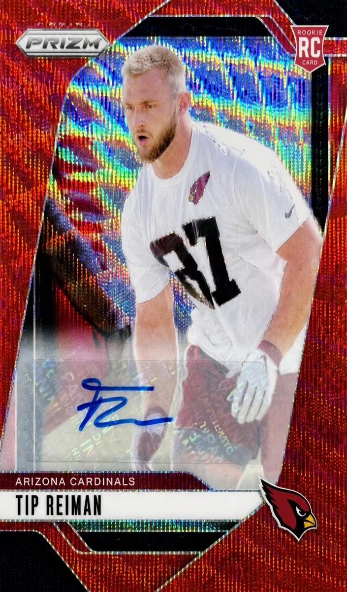 2024 Panini Prizm Football Red Wave Tip Reiman #391