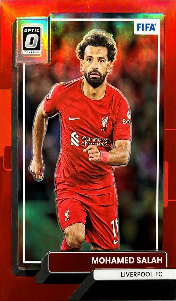 2022 Panini Donruss Soccer Optic Red Mohamed Salah #76