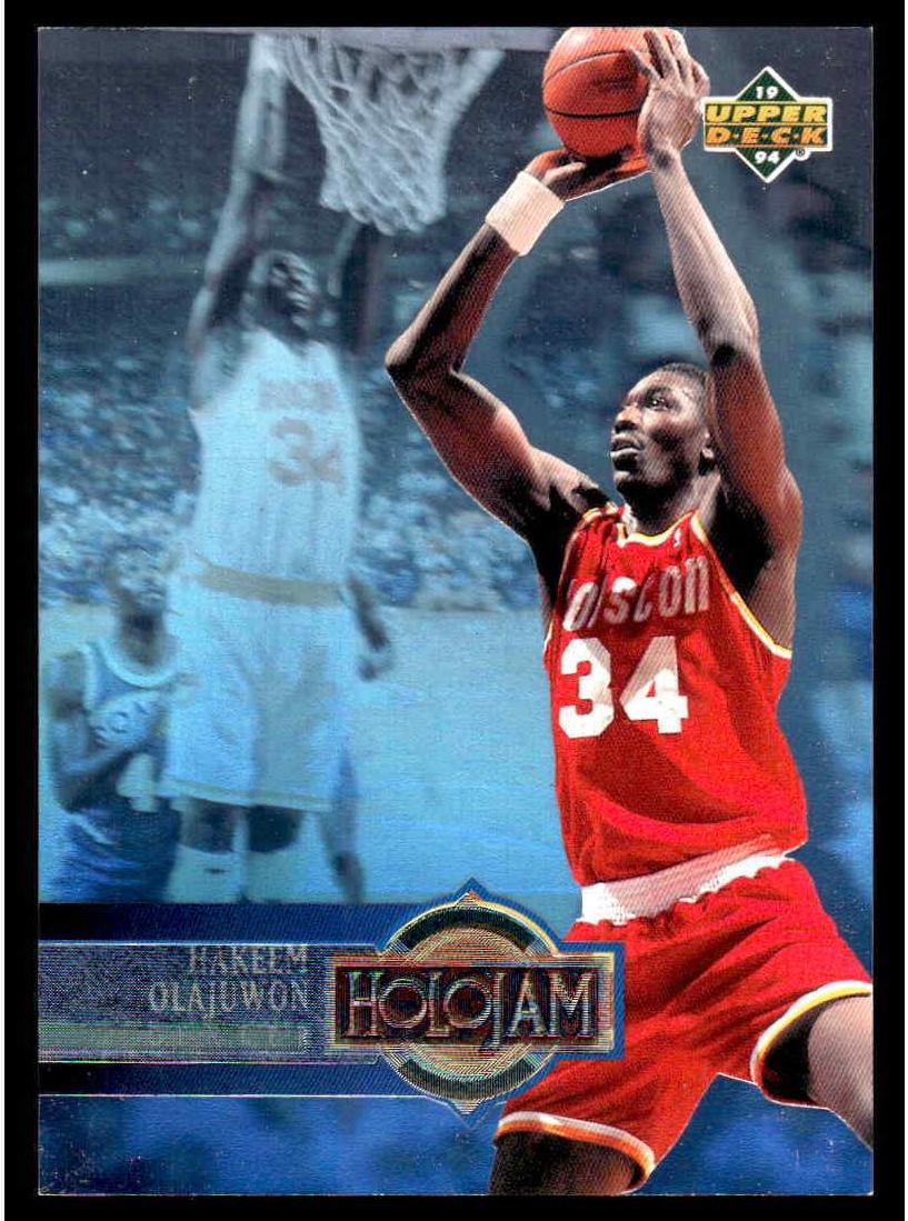 1993 Upper Deck Basketball Hakeem Olajuwon #H10
