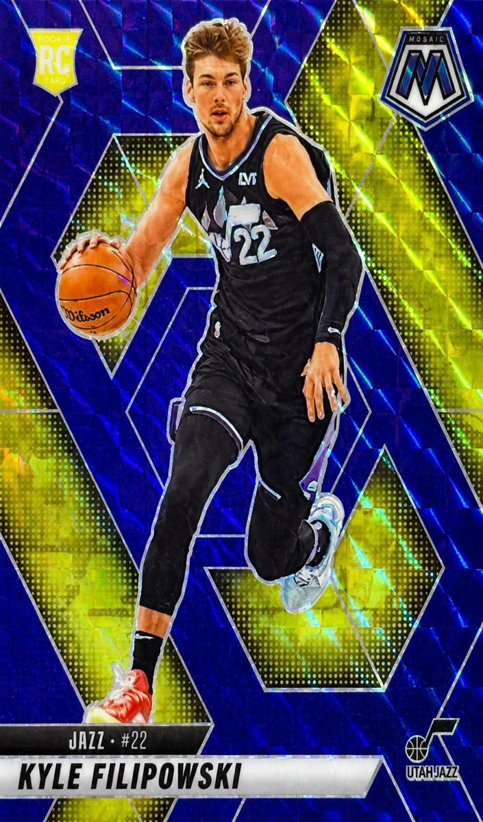 2024 Panini Mosaic Basketball Blue Kyle Filipowski #231