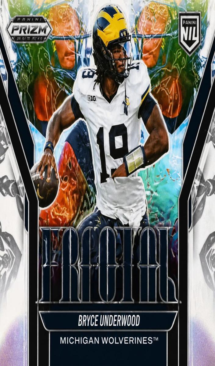 2025 Panini Prizm Black Football Bryce Underwood #17