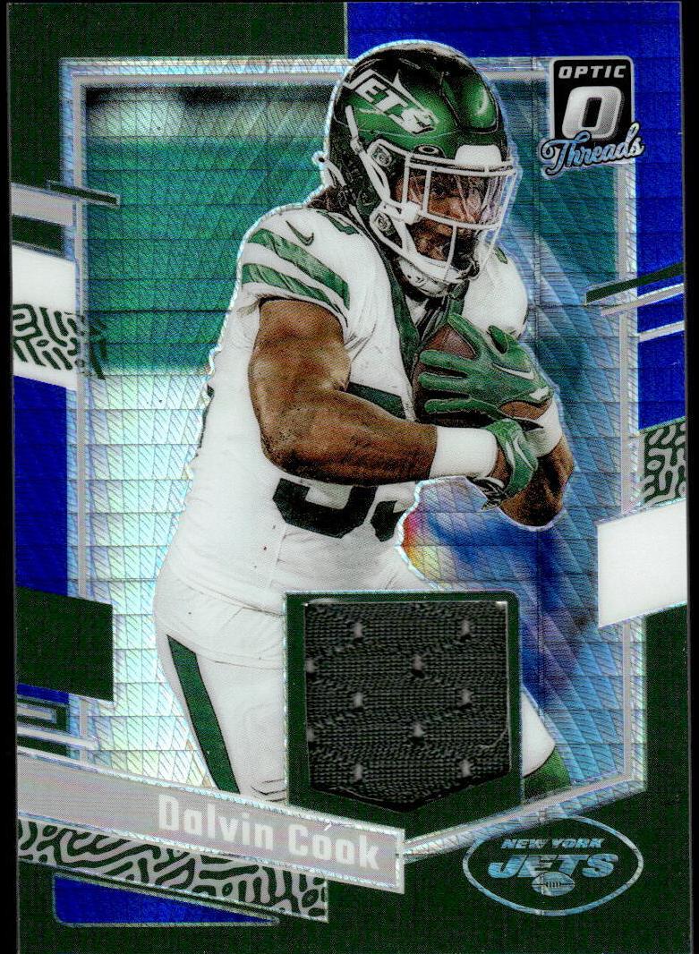 2023 Donruss Optic Football Blue Hyper Dalvin Cook #DT-DC
