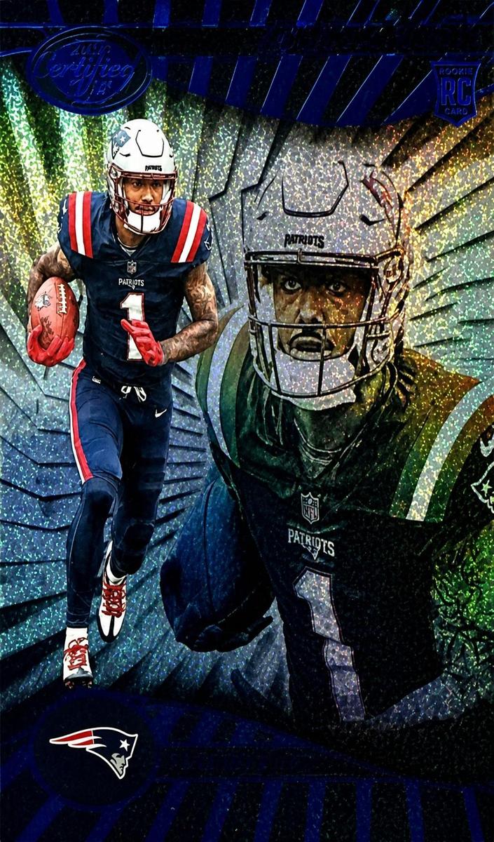 2024 Panini Illusions Football Sunburst Trophy Collection Ja'Lynn Polk #60