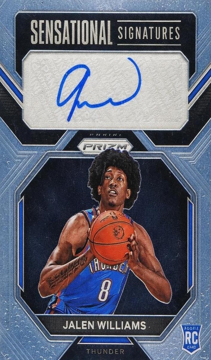 2022 Panini Prizm Basketball Jalen Williams #SS-JL