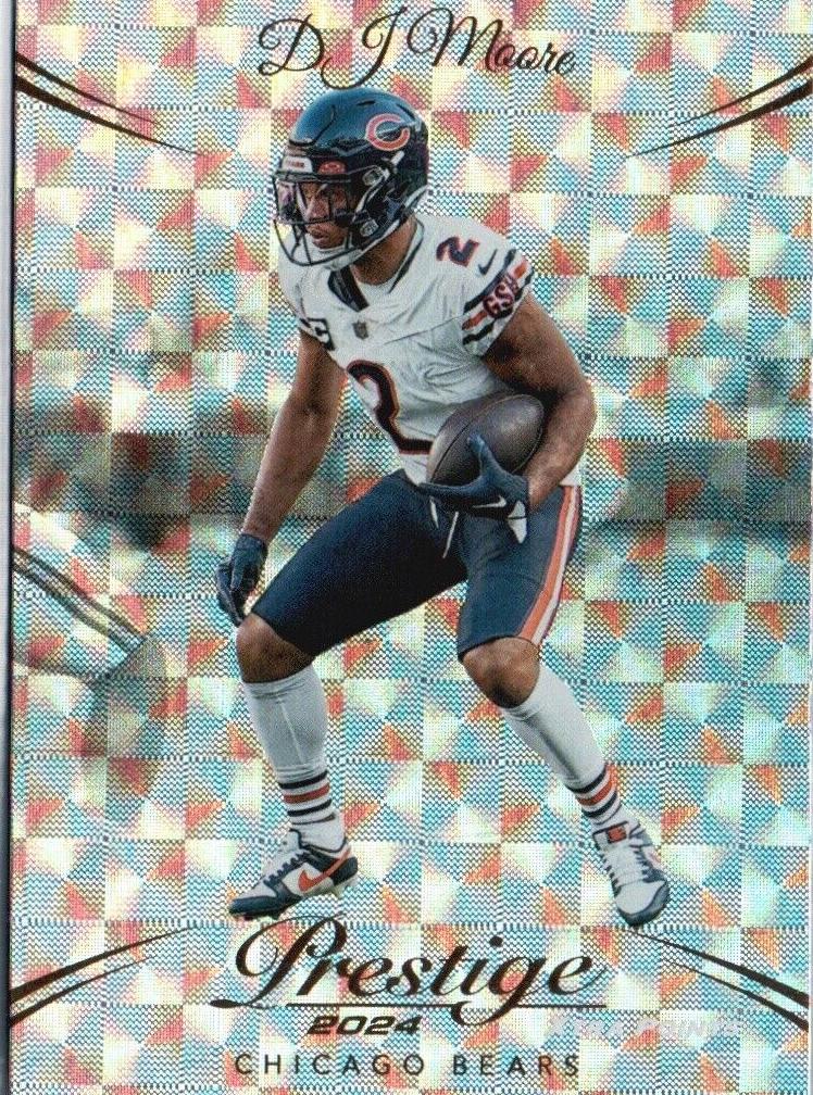 2024 Panini Prestige Football Hyper Xtra Points DJ Moore #51