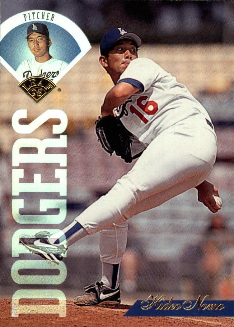 1995 Leaf Baseball Hideo Nomo #267 PSA 9